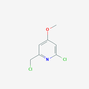 2-Chloro-6-(chloromethyl)-4-methoxypyridine