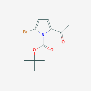 tert-Butyl 2-acetyl-5-bromo-1H-pyrrole-1-carboxylate