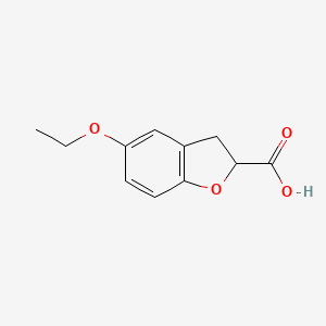 5-Ethoxy-2,3-dihydrobenzofuran-2-carboxylic acid