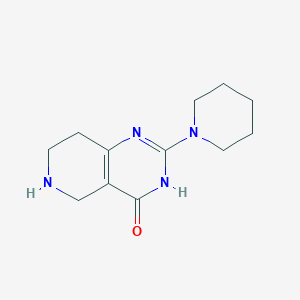 2-(Piperidin-1-yl)-5,6,7,8-tetrahydropyrido[4,3-d]pyrimidin-4(3H)-one