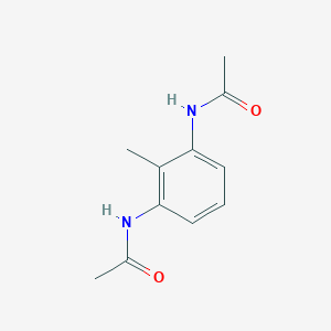 B118136 Acetamide, N,N'-(2-methyl-1,3-phenylene)bis- CAS No. 92491-20-8