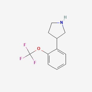 3-(2-(Trifluoromethoxy)phenyl)pyrrolidine