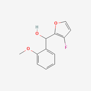 (3-Fluorofuran-2-yl)(2-methoxyphenyl)methanol