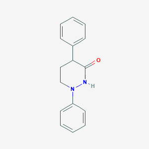 molecular formula C16H16N2O B11813794 1,4-diphenyltetrahydropyridazin-3(2H)-one 