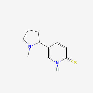 5-(1-Methylpyrrolidin-2-yl)pyridine-2-thiol