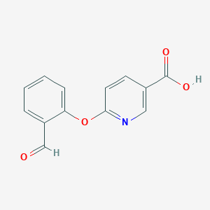 6-(2-Formylphenoxy)nicotinic acid