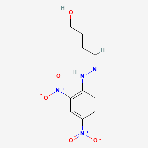 B1181390 4-Hydroxybutyraldehyde 2,4-dinitrophenyl hydrazone CAS No. 1708-33-4