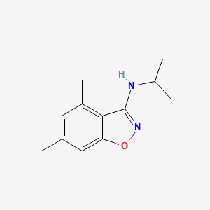 N-Isopropyl-4,6-dimethylbenzo[d]isoxazol-3-amine