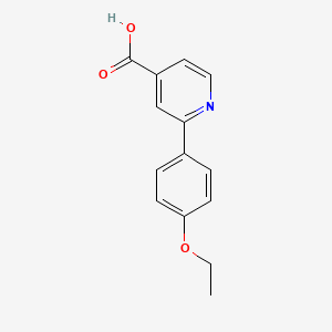 2-(4-Ethoxyphenyl)isonicotinic acid