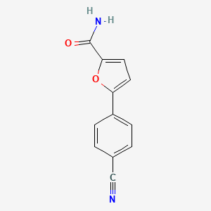 5-(4-Cyanophenyl)furan-2-carboxamide