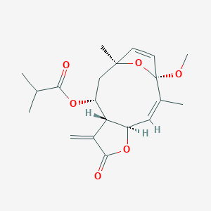 B1181404 3-O-Methyltagitinin F CAS No. 110382-37-1