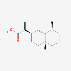 molecular formula C15H22O2 B1181410 Pterodontic acid CAS No. 185845-89-0