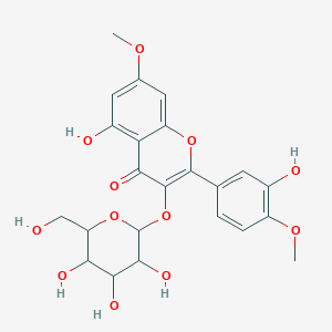 molecular formula C23H24O12 B1181414 Yixingensin CAS No. 158642-42-3