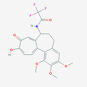 B118147 (R/S)-N-Deacetyl Colchiceine N-Trifluroracetate CAS No. 102491-70-3