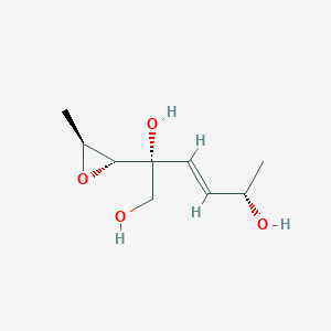 molecular formula C9H16O4 B1181478 Aspinonene CAS No. 157676-96-5