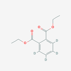 B118151 Diethyl 3,4,5,6-tetradeuteriobenzene-1,2-dicarboxylate CAS No. 93952-12-6