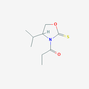 1-[(4S)-4-(1-Methylethyl)-2-thioxo-3-oxazolidinyl]-1-propanone