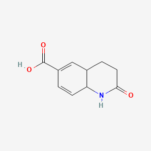 molecular formula C12H11N3O3 B1181576 2-Oxotetrahydroquinoline-6-carboxylic acid CAS No. 1259224-05-9