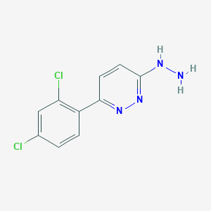 3-(2,4-Dichlorophenyl)-6-hydrazinylpyridazine