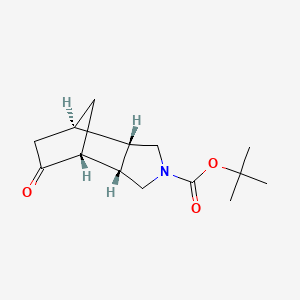 tert-butyl (1R,2S,6S,7R)-8-oxo-4-azatricyclo[5.2.1.02,6]decane-4-carboxylate