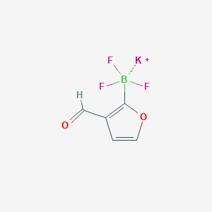 Potassium trifluoro(3-formylfuran-2-yl)borate