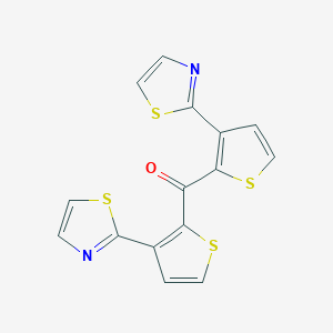 Bis(3-(Thiazol-2-yl)thiophen-2-yl)methanone