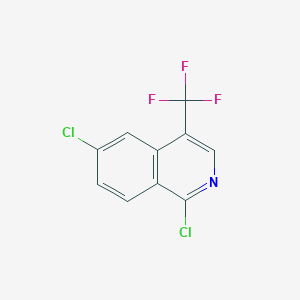 1,6-Dichloro-4-(trifluoromethyl)isoquinoline