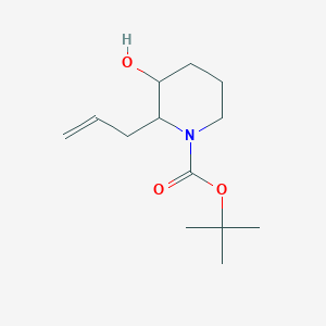 Tert-butyl 3-hydroxy-2-prop-2-enylpiperidine-1-carboxylate