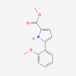 methyl 5-(2-methoxyphenyl)-1H-pyrrole-2-carboxylate