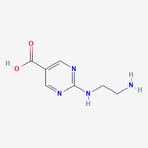 2-((2-Aminoethyl)amino)pyrimidine-5-carboxylic acid