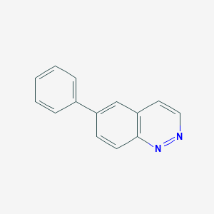 molecular formula C14H10N2 B11816566 6-Phenylcinnoline 