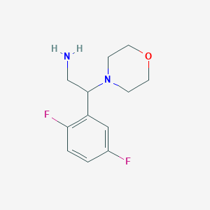 2-(2,5-Difluorophenyl)-2-morpholinoethanamine