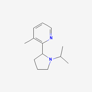 2-(1-Isopropylpyrrolidin-2-yl)-3-methylpyridine