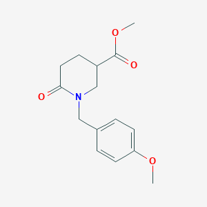 Methyl 1-(4-methoxybenzyl)-6-oxopiperidine-3-carboxylate