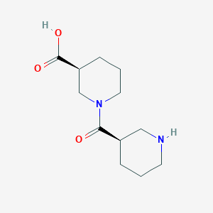 (3S)-1-[(3R)-3-Piperidinylcarbonyl]-3-piperidinecarboxylic acid