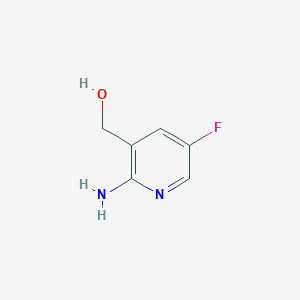 molecular formula C6H7FN2O B11817108 (2-Amino-5-fluoropyridin-3-yl)methanol 