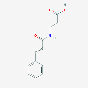 3-(3-Phenylprop-2-enoylamino)propanoic acid