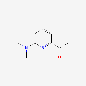 1-(6-(Dimethylamino)pyridin-2-yl)ethanone