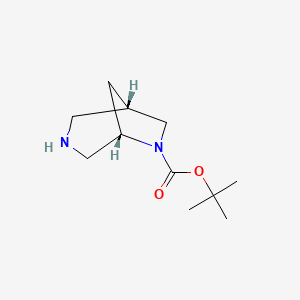 tert-butyl (1S,5S)-3,6-diazabicyclo[3.2.1]octane-6-carboxylate