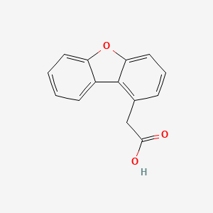 2-Dibenzofuran-1-ylacetic acid