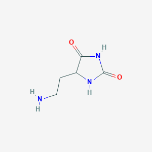 5-(2-Aminoethyl)imidazolidine-2,4-dione