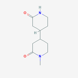 1-Methyl-[4,4'-bipiperidine]-2,2'-dione