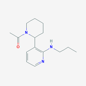 1-(2-(2-(Propylamino)pyridin-3-yl)piperidin-1-yl)ethanone