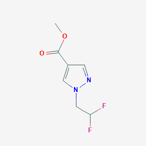 methyl 1-(2,2-difluoroethyl)-1H-pyrazole-4-carboxylate