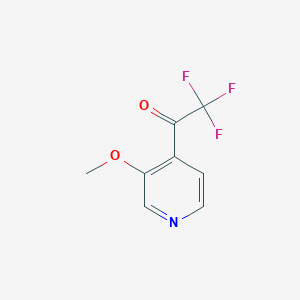 2,2,2-Trifluoro-1-(3-methoxypyridin-4-YL)ethanone