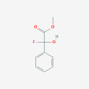 Methyl 2-fluoro-2-hydroxy-2-phenylacetate