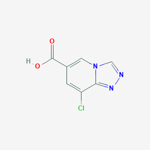 8-Chloro-[1,2,4]triazolo[4,3-a]pyridine-6-carboxylic acid