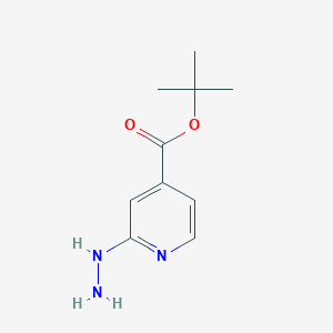 Tert-butyl 2-hydrazinylpyridine-4-carboxylate