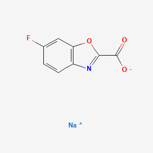 molecular formula C8H3FNNaO3- B11818090 CID 162368009 