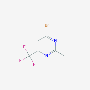 4-Bromo-2-methyl-6-(trifluoromethyl)pyrimidine